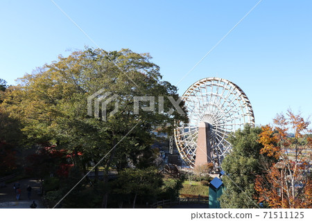 the玉縣立河博物館的大型水車 71511125