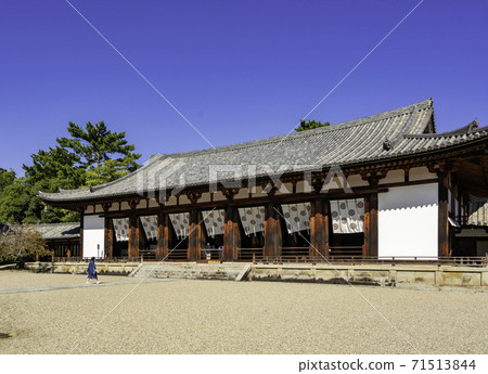 奈良縣生駒郡Ikaruga町Horyu-ji大禮堂 奈良縣生駒郡Ikaruga町Horyu-ji大禮堂 71513844
