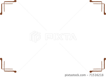 Brown retro and simple frame Brown retro and simple frame 71516218
