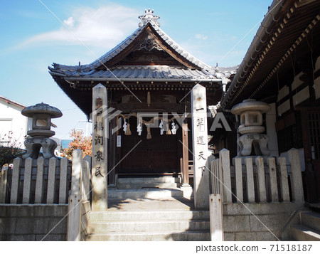 久保山神社內的惠比壽神社（廣島市朝南區古市） 71518187
