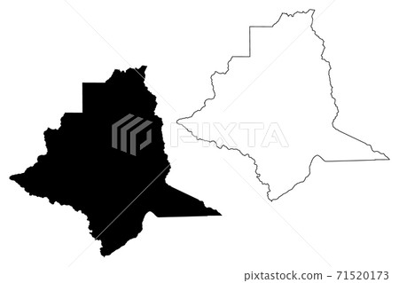 Silver Bow County, Montana (U.S. county, United States of America, USA, U.S., US) map vector illustration, scribble sketch Butte-Silver Bow map 71520173