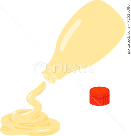 Squeezed mayonnaise 71520390