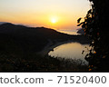Naoshima scenery sunset 71520400