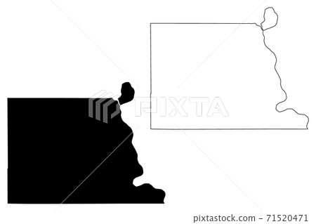 Nemaha County, Nebraska (U.S. county, United States of America, USA, U.S., US) map vector illustration, scribble sketch Nemaha map Nemaha County, Nebraska (U.S. county, United States of America, USA, U.S., US) map vector illustration, scribble sketch Nemaha map 71520471