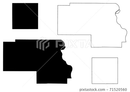 Wheeler and Thurston County, Nebraska (U.S. county, United States of America, USA, U.S., US) map vector illustration, scribble sketch map Wheeler and Thurston County, Nebraska (U.S. county, United States of America, USA, U.S., US) map vector illustration, scribble sketch map 71520560