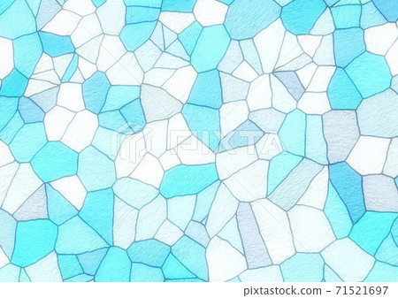 幾何藍色圖案 幾何藍色圖案 71521697