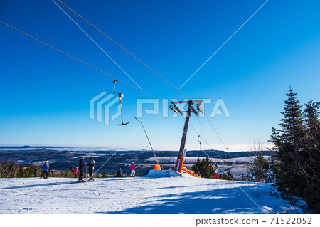 Winter time in the Ore Mountains in Oberwiesenthal, Germany Winter time in the Ore Mountains in Oberwiesenthal, Germany 71522052