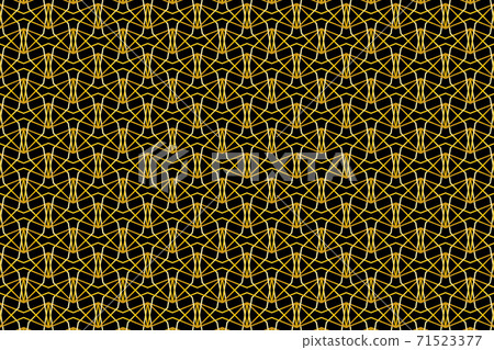 Star - vector pattern - black and gold Star - vector pattern - black and gold 71523377