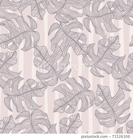 Random seamless doodle pattern with purple... - Stock Illustration ...