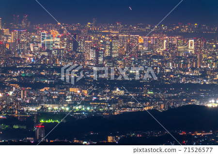 《Tokyo》 Night view of Tokyo city and city center 《Tokyo》 Night view of Tokyo city and city center 71526577