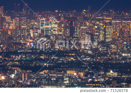 《東京》東京市中心的夜景 《東京》東京市中心的夜景 71526578