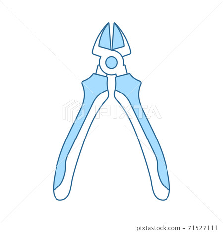 Side Cutters Icon - Stock Illustration [71527111] - PIXTA