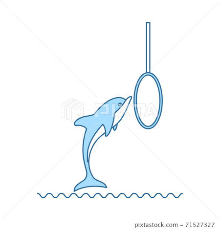 Jump Dolphin Icon Jump Dolphin Icon 71527327