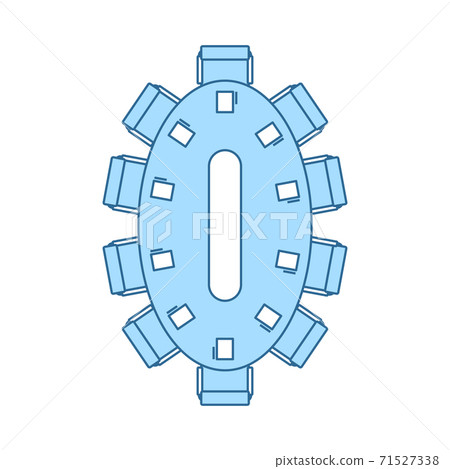 Negotiating Table Icon-插圖素材 [71527338] - PIXTA圖庫