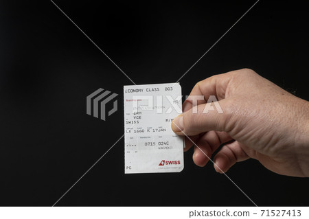 Boarding pass Boarding pass 71527413