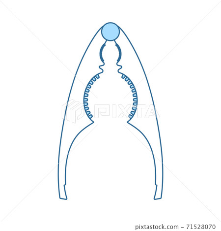 Nutcracker Pliers Icon Nutcracker Pliers Icon 71528070