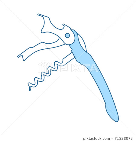 Waiter Corkscrew Icon Waiter Corkscrew Icon 71528072
