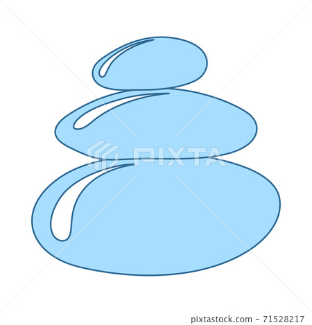 Spa Stones Icon Spa Stones Icon 71528217