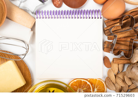 Christmas cookie cooking background Christmas cookie cooking background 71529603