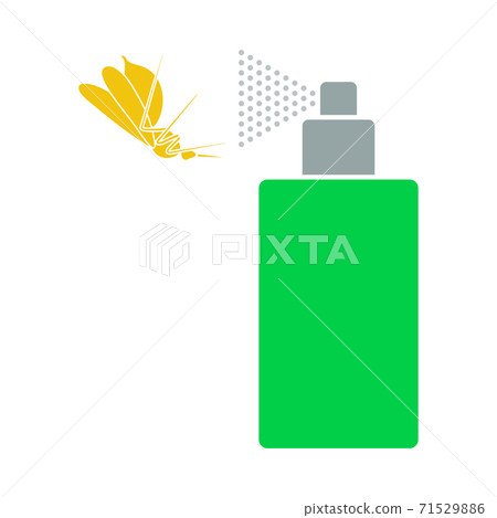 Icon Of Mosquito Spray 71529886