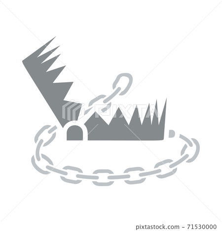 Icon Of Bear Hunting Trap - Stock Illustration [71530000] - PIXTA