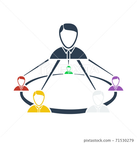 Business Team Icon Business Team Icon 71530279