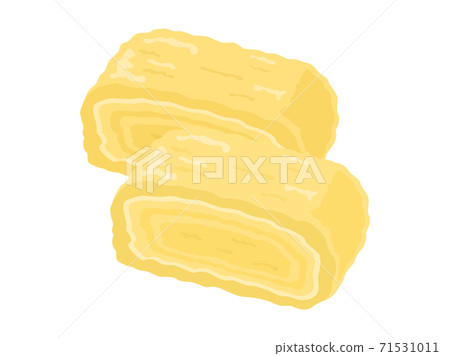 Illustration of fried egg 71531011