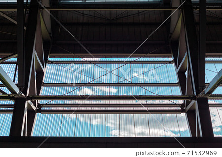 big metal construction with a large window big metal construction with a large window 71532969