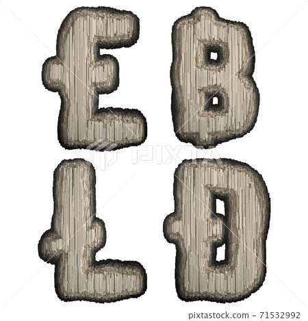 Set of symbols lira, baht, litecoin, dashcoin made of industrial metal 3D 71532992