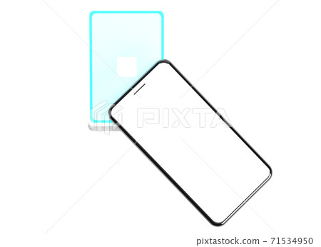 使用智能手機進行電子支付的圖像 71534950
