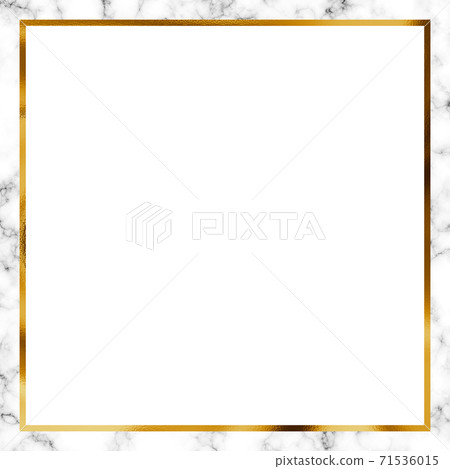 Marble Background And Gold Rim Marble Golden Stock Illustration