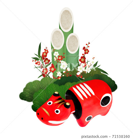 新年的材料-有多種變化 71538160