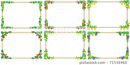 Plant frameset - Stock Illustration [71538468] - PIXTA
