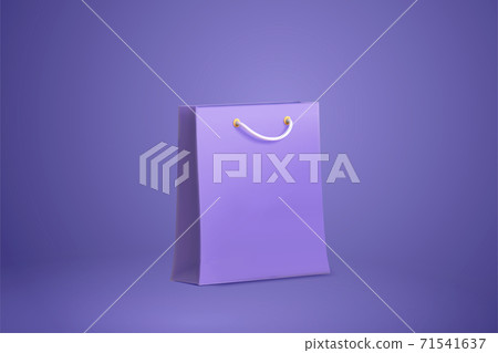 Purple shopping bag Purple shopping bag 71541637
