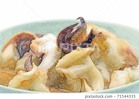 Homely and simple homemade "simmered taro and squid" colored pencil drawing style Homely and simple homemade "simmered taro and squid" colored pencil drawing style 71544335