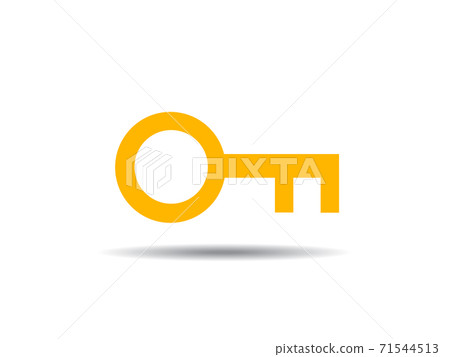Key vector illustration icon 71544513