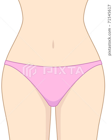 Women's waist (with line) 71545617