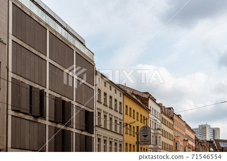 Apartment buildings in central Berlin in Germany 71546554
