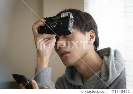 Camera and male 71548451