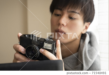 Camera and male 71548491