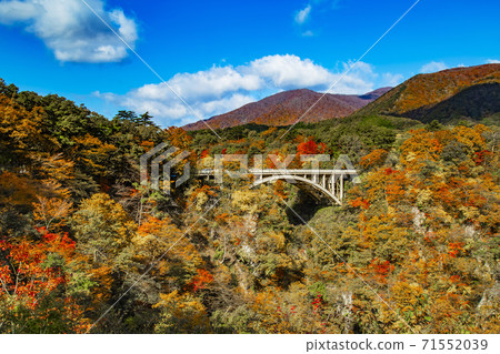 Naruko Gorge in autumn colors Naruko Gorge Miyagi Prefecture 71552039