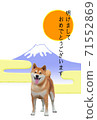 Shiba Inu明信片 71552869
