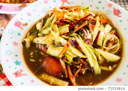 Cucumber Spicy salad Cucumber Spicy salad 71553614
