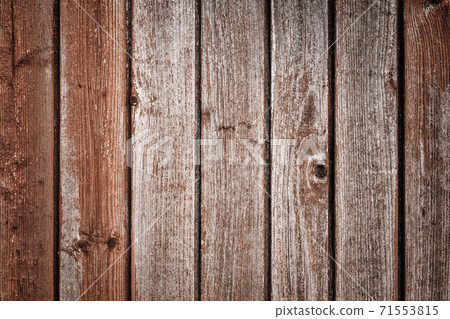 Dark brown wooden background with old painted boards Dark brown wooden background with old painted boards 71553815