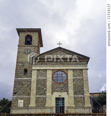 Church of Santa Maria Stella Maris (Chiesa Stella Maris) in Tellaro, Cinque Terre, Liguria, Italy 71554237