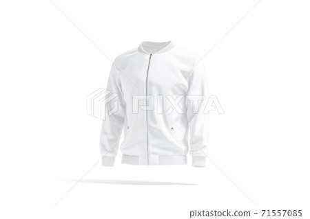 Download Blank White Bomber Jacket Mock Up Side View Stock Illustration 71557085 Pixta