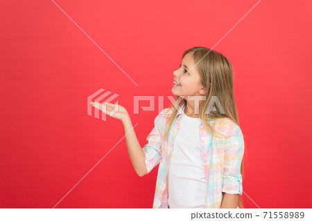 Look at this. Positive emotions concept. Happy childrens  71558989