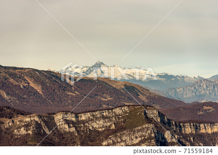 Italian Alps - Mountain range of Monte Baldo and Adamello Italian Alps - Mountain range of Monte Baldo and Adamello 71559184