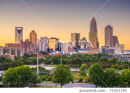 Charlotte, North Carolina, USA Skyline 71561195