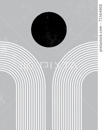 Modern Poster Art for print . Abstract Wall Art. Digital Interior Decoration Art. Vector with grunge texture Modern Poster Art for print . Abstract Wall Art. Digital Interior Decoration Art. Vector with grunge texture 71564908